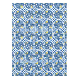 Mantel Estilo italiano,azulejos,majolica,limón ,Impresión