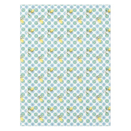 Mantel Estilo italiano,azulejos,majolica,limón ,Impresión