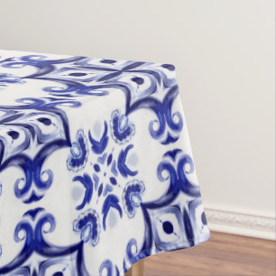 Mantel Estilo italiano,azulejos,majolica todo-sobre Print