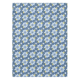 Mantel estilo italiano, mediterráneo, majólica, limón,