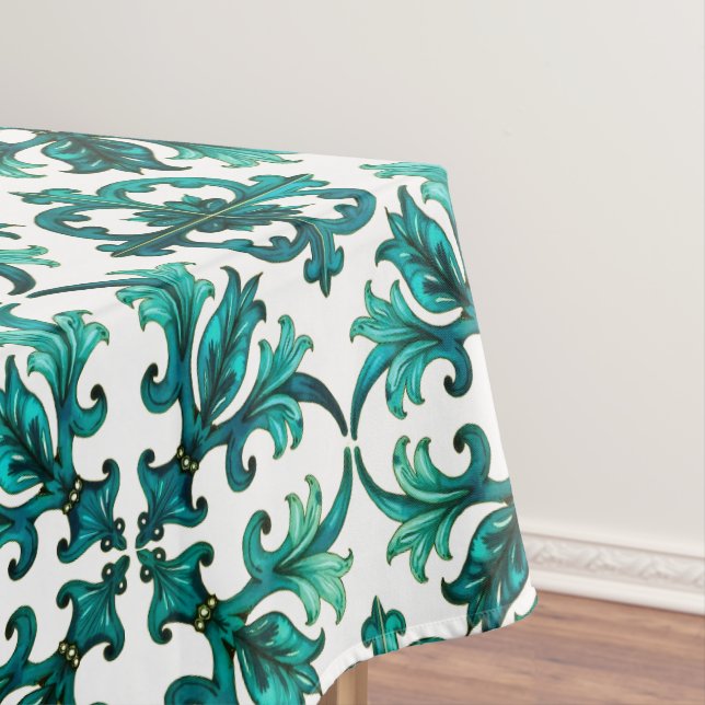 Mantel Estilo italiano, mosaico, verde (In Situ)