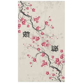 Mantel Estilo oriental Sakura Cherry Blossom Art