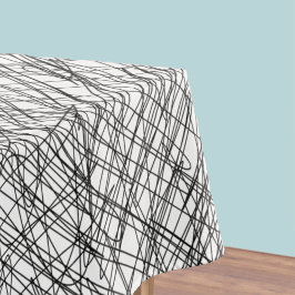 Mantel Estilo textil japonés líneas simples garabato