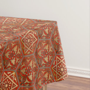 Mantel Estrella de David Golden Red