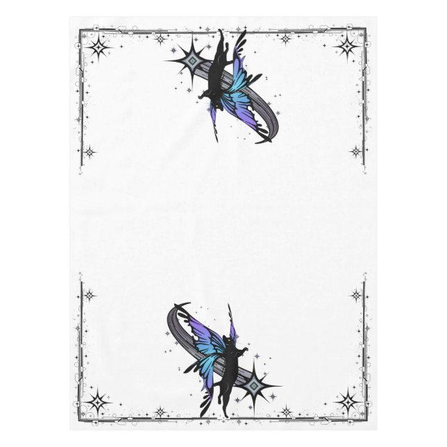 Mantel Estrella de gato cósmico (Anverso)