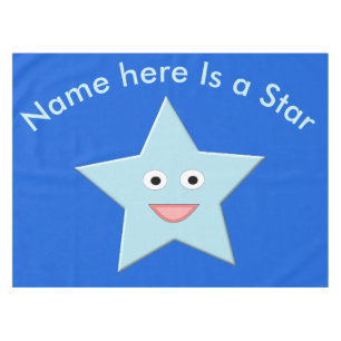 Mantel Estrella de la celebración azul brillante Tableclo