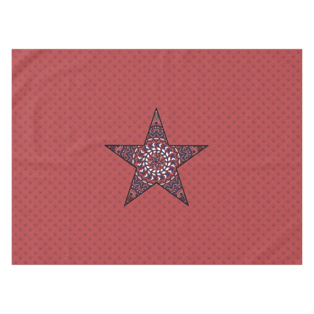 Mantel Estrella de la Independencia (Frente (Horizontal))