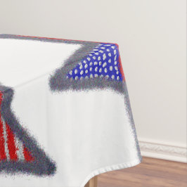 Mantel Estrella de purpurina de Bandera de Estados Unidos