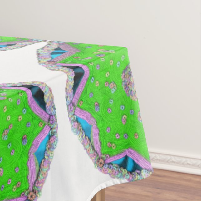 Mantel Estrella floral de 8 puntas Eid (In Situ)