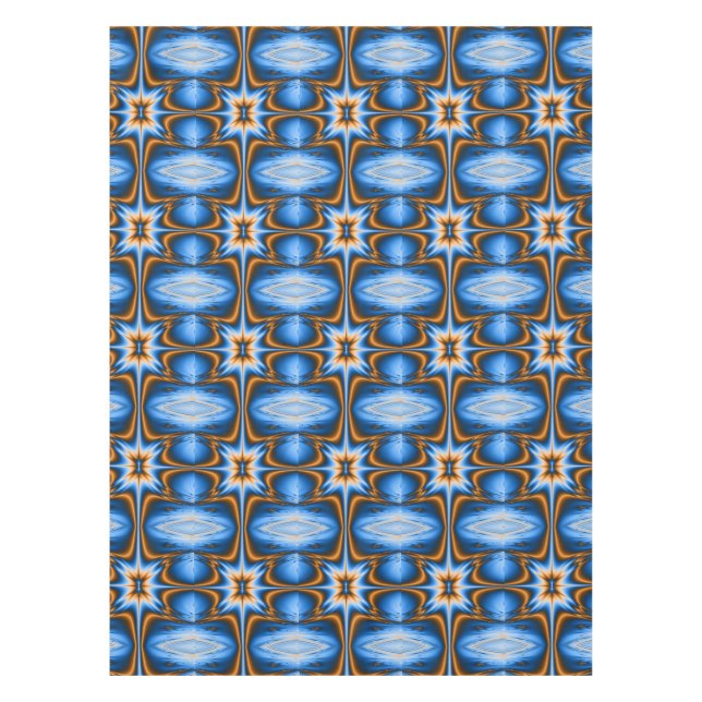 Mantel Estrella fractal (Anverso)