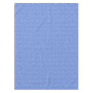 Mantel Estrellas azules y blancas en azul claro mezclado