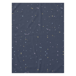 Mantel Estrellas Cuestas En Un Cielo Nocturno Espumoso