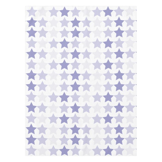 Mantel Estrellas de Ombre Azul Patriótico (Anverso)