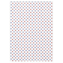 Estrellas patrióticas rojas y azules en blanco