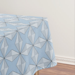 Mantel Estrellas y diamantes azules