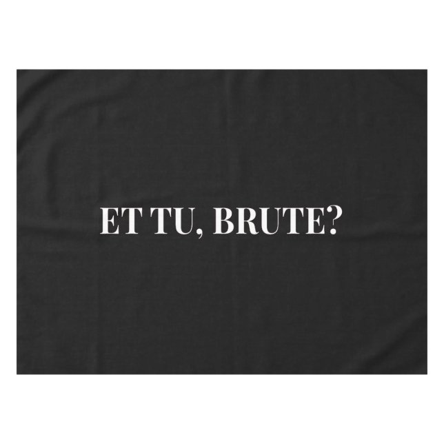 Mantel ¿Et Tu, Brute? Julio César III de Shakespeare (Frente (Horizontal))