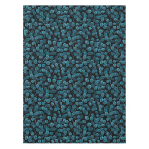 Mantel Eucalipto en azul