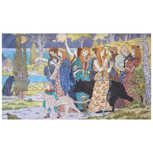 Mantel Eugene Grasset - Panel Decorativo Armonía (Frente (Horizontal))