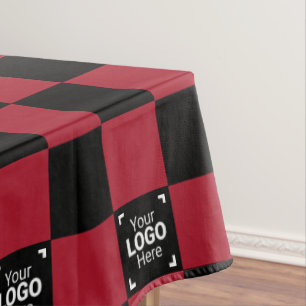 Mantel Evento/Fiesta Red & Black Check Business & Office