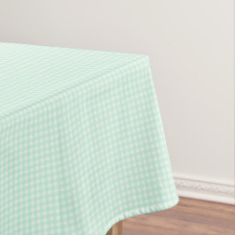Mantel F & L Bright Green Gingham