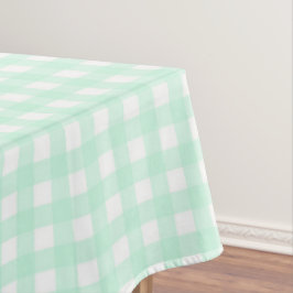 Mantel F&L Green Gingham