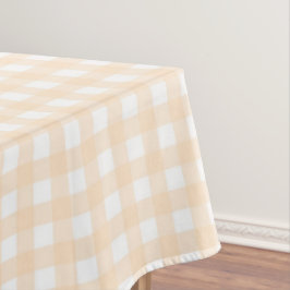 Mantel F & L Light Tan Gingham