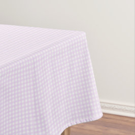 Mantel F&L Pastel Purple Gingham