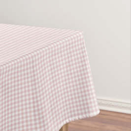 Mantel F & L Peach Gingham