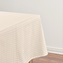 Mantel F & L Peach Gingham