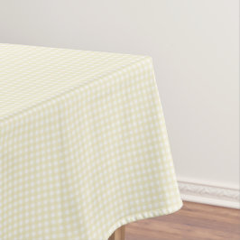 Mantel F & L Yellow Gingham