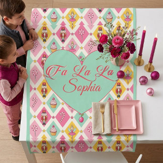 Mantel Fa La La Cascanueces Navidad Hada Pastel Vibes