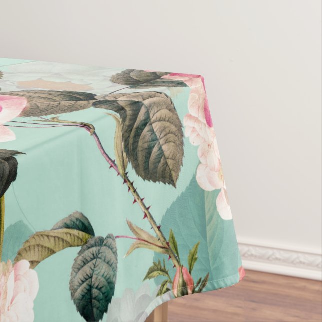 Mantel Fábrica de Rosas de Redouté nostálgico antiguo (In Situ)