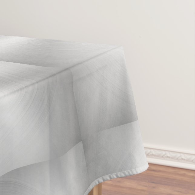 Mantel Falsa plata brillante metálica elegante (In Situ)