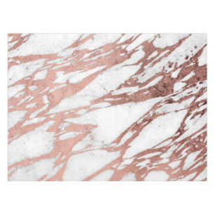 Mantel Falso Relieve metalizado del oro color de rosa y