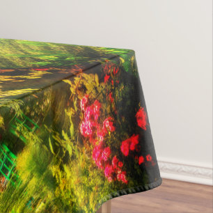 Mantel Famoso Claude Monet Giverny Pond con Lilis