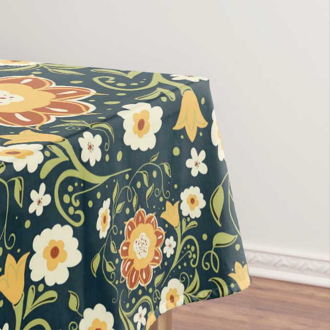 Mantel Fancy Boho Flowers (In Situ)