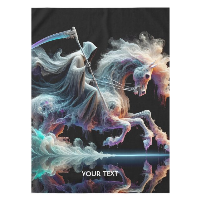 Mantel Fantasía Cute Scythe Horse Reflection (Anverso)