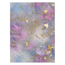 Mantel Fantasía de la tormenta Purpurina morada y dorada