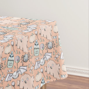Mantel Fantasma Cute, Baby Shower de Bat & Spider