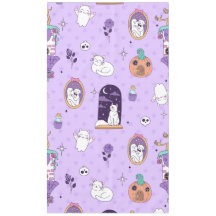 fantasmal gato morado caprichoso de halloween espe