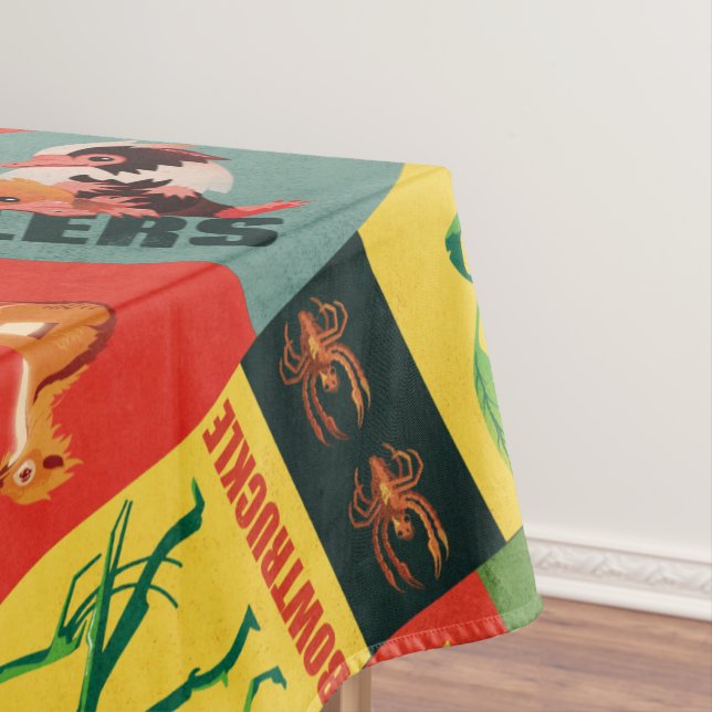 Mantel Fantasmas Bebidas Patrón de cosecha (In Situ)