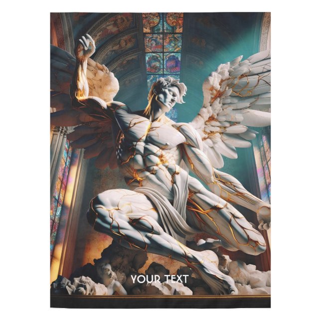 Mantel Fantasy Cute Angel Marble Church (Anverso)