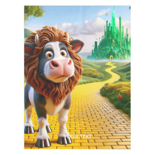 Mantel Fantasy Cute Cow Lion Road