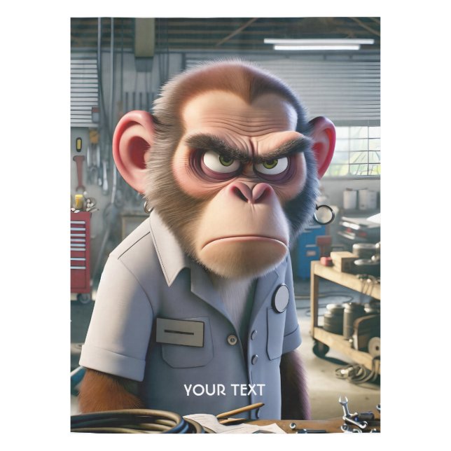 Mantel Fantasy Cute Monkey Repair Shop (Anverso)