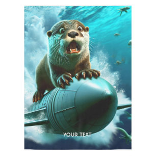 Mantel Fantasy Cute Otter Torpedo Sea