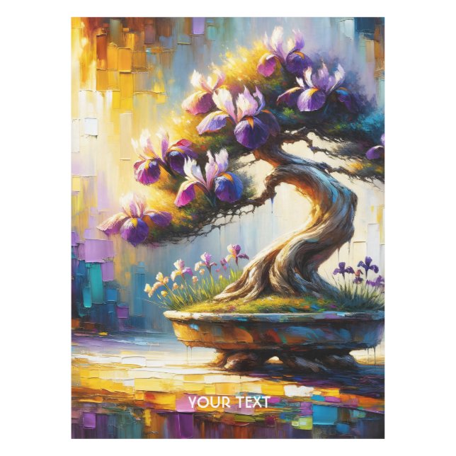 Mantel Fantasy Cute Purple Mini Tree (Anverso)