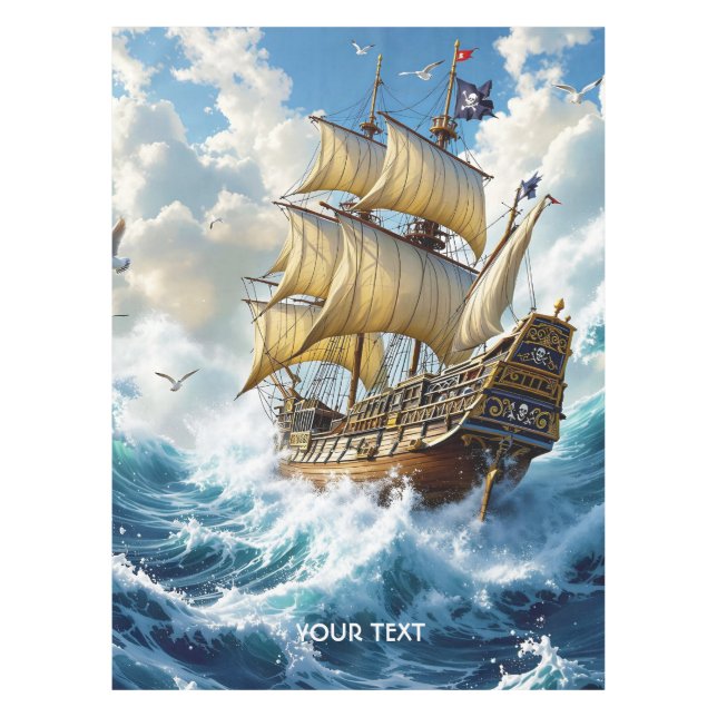 Mantel Fantasy Cute Ship Storm (Anverso)