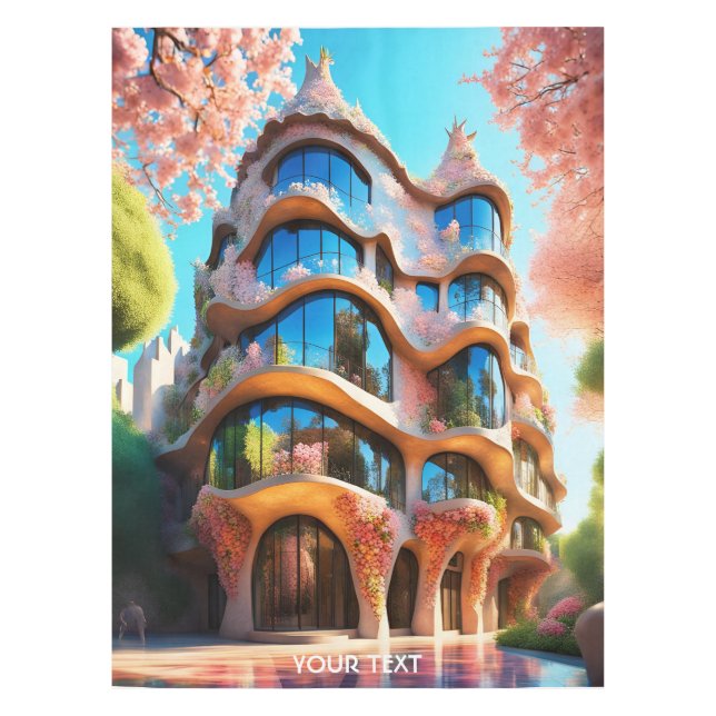 Mantel Fantasy Cute Vivid Hogar Español de Modernismo (Anverso)