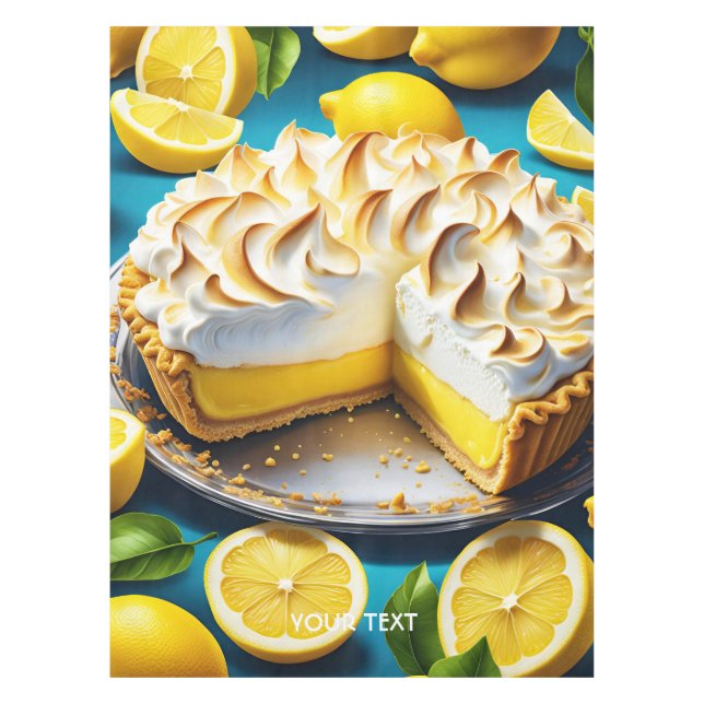 Mantel Fantasy Cute Vivid Lemon Meringue Pie (Anverso)