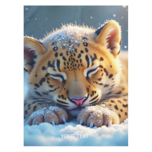 Mantel Fantasy Cute Winter Baby Leopard